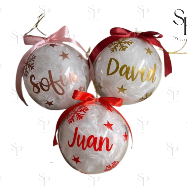 Esfera navideña personalizada #4